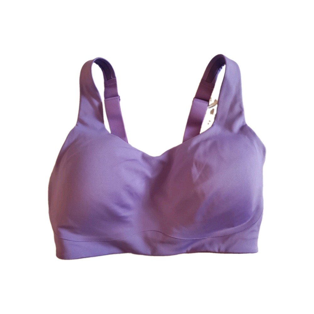 All‎ In Motion Sports Bra Purple Support Padded Racerback Workout Gym 34D